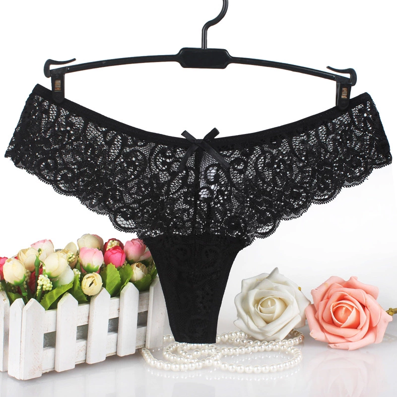 NK023 Ladies Sexy Satin Ice Silk Underwear Women Sexy briefs Seamless Lace Panties women's panties woman underwear