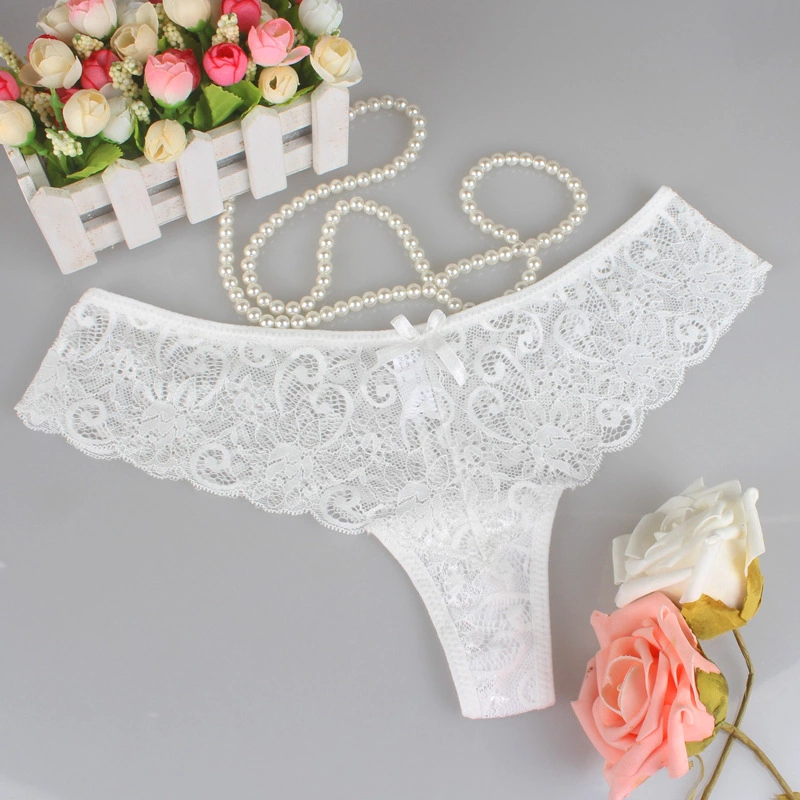 NK023 Ladies Sexy Satin Ice Silk Underwear Women Sexy briefs Seamless Lace Panties women's panties woman underwear