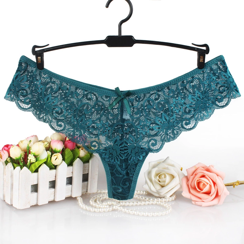 NK023 Ladies Sexy Satin Ice Silk Underwear Women Sexy briefs Seamless Lace Panties women's panties woman underwear