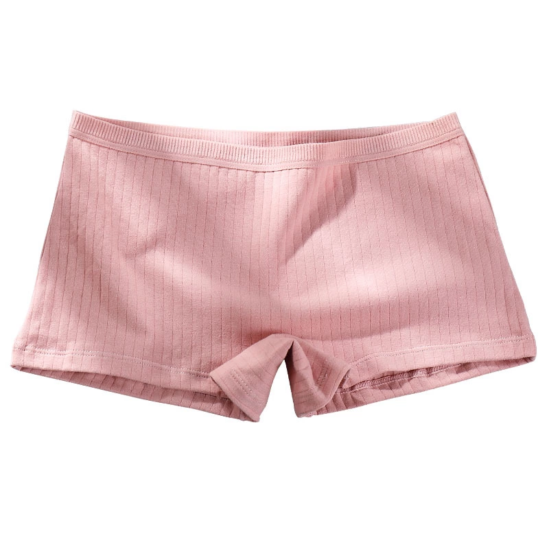 women Big yards cotton mid-waist cotton girls Japanese students ladies breathable sports triangle panties shorts