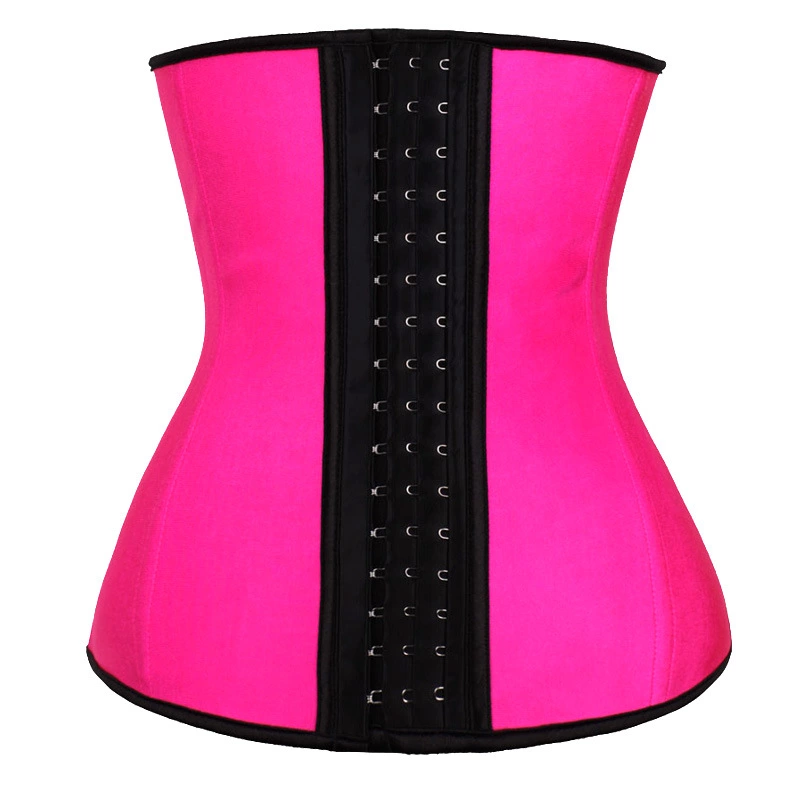 SSY012 xs-6xl USA Slimming black corset waist trainer with high quality Latex coLatex corset natural latset natural latex corset