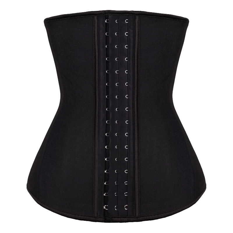 SSY012 xs-6xl USA Slimming black corset waist trainer with high quality Latex coLatex corset natural latset natural latex corset