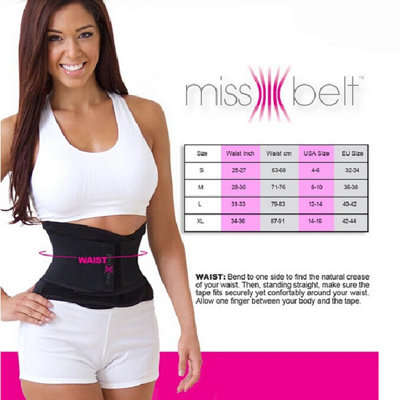 Newest Slimming Belt Miss Waist Belt Instant Hourglass Shape