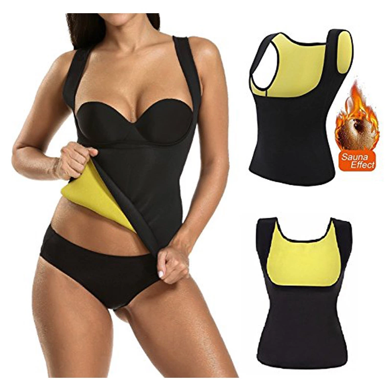 SSY013 Weight Loss Slimming Vest Body Shaper Neoprene Abdomen Fat Burning Sweat Shaperwear Waist Trainer Corset