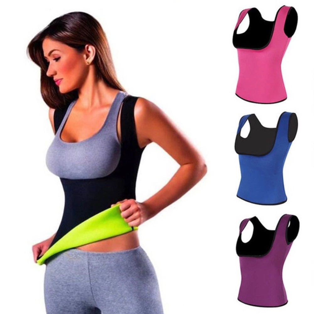 SSY013 Weight Loss Slimming Vest Body Shaper Neoprene Abdomen Fat Burning Sweat Shaperwear Waist Trainer Corset