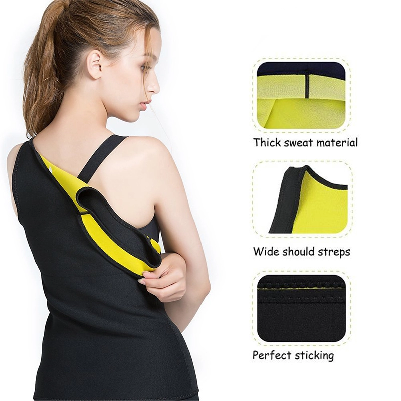 SSY013 Weight Loss Slimming Vest Body Shaper Neoprene Abdomen Fat Burning Sweat Shaperwear Waist Trainer Corset