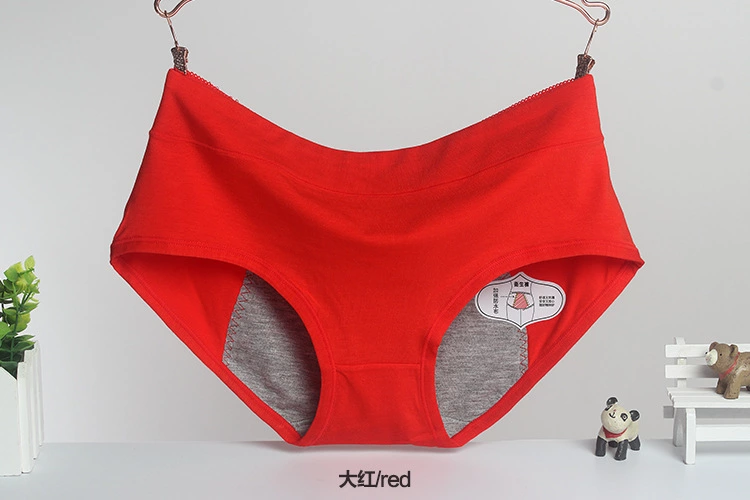 NK041 Period panties underwear absorbent safety panties washable incontinence underwear flushable panty liner for women