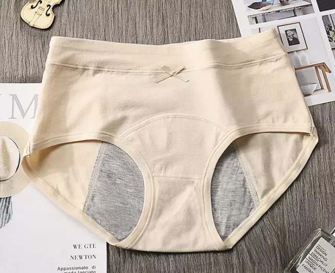 Wholesaler Women Physiological Briefs Pants Menstrual Leakproof Day and Night Underwear Knickers Sewing Cotton Underpants