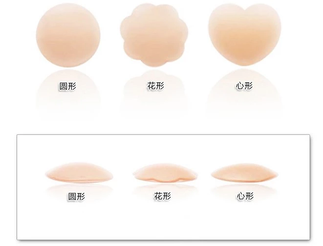 LIDUO WX020 Factory wholesale sexy silicone bra underwear without shoulders comfortable complexion rosette