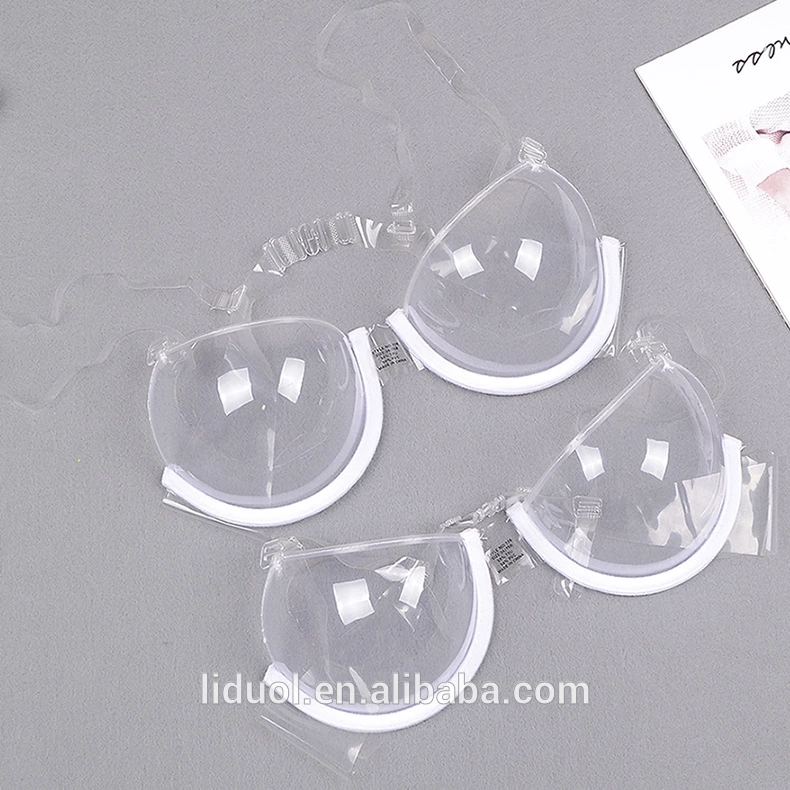 Comfortable Lingerie Transparent Invisible Sexy Nude Silicone Push Up Bra