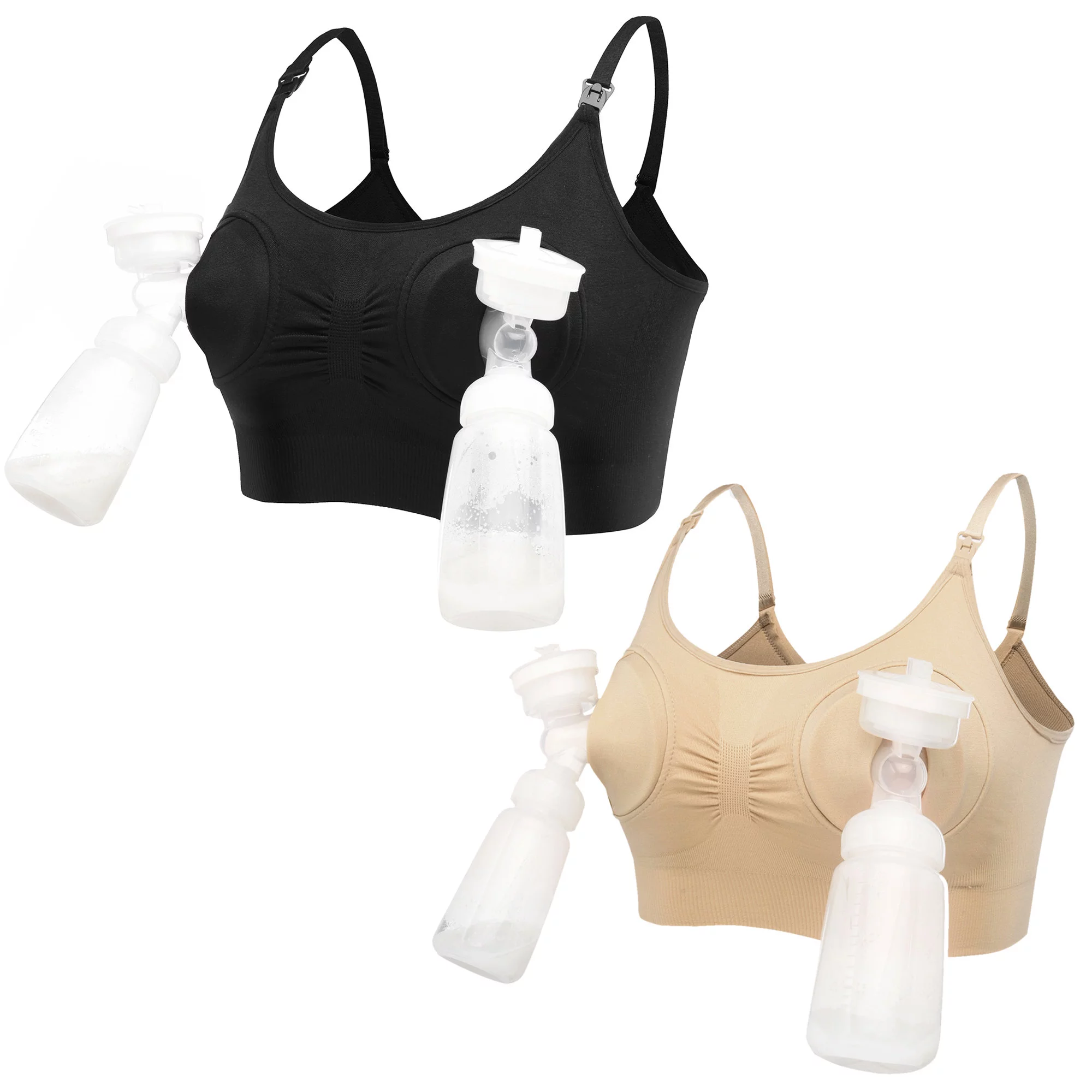 BRWX003 Maternity Nursing Bra Nursing Bra Hands Free Breast Feeding Pump Pumping Breastpump Nursing Bra