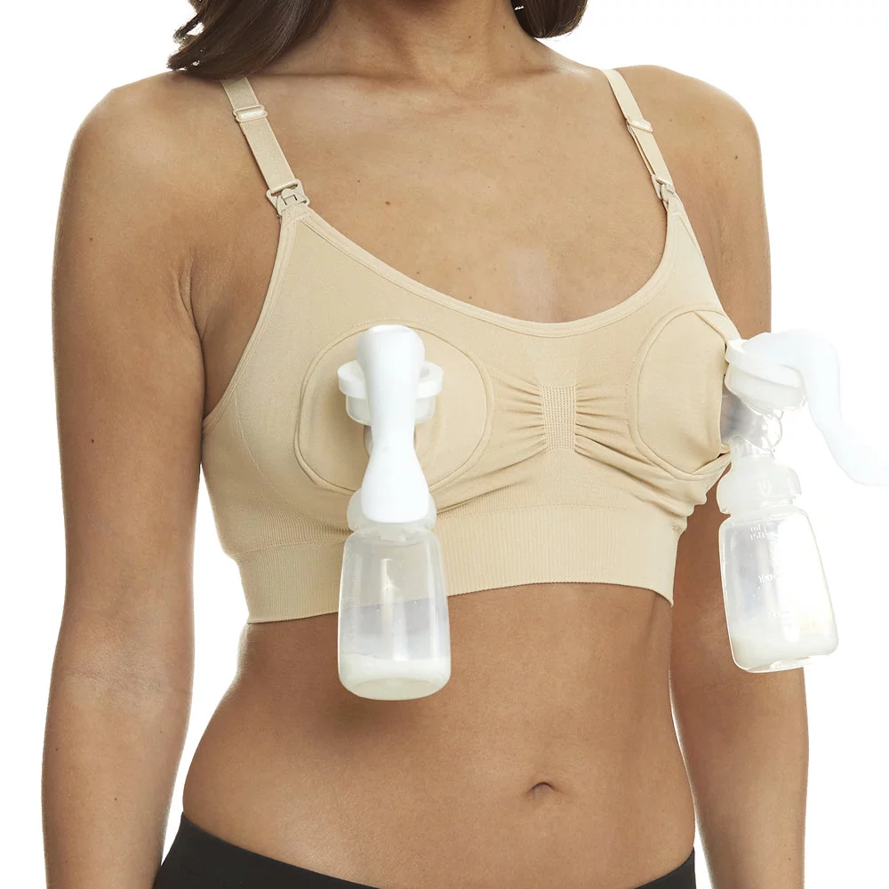 BRWX003 Maternity Nursing Bra Nursing Bra Hands Free Breast Feeding Pump Pumping Breastpump Nursing Bra