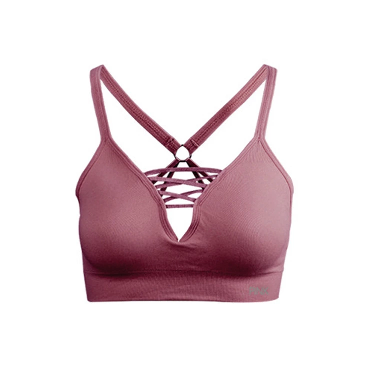 YDWX1103 wholesale custom blank womens active wear sexy seamless sports bra