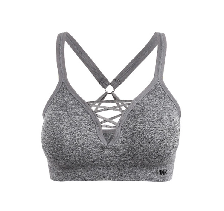 YDWX1103 wholesale custom blank womens active wear sexy seamless sports bra