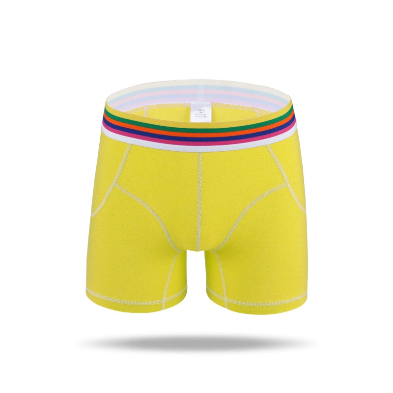 NNK021 Wholesale custom 95 cotton 5 spandex boxer for men underwear men's boxer briefs