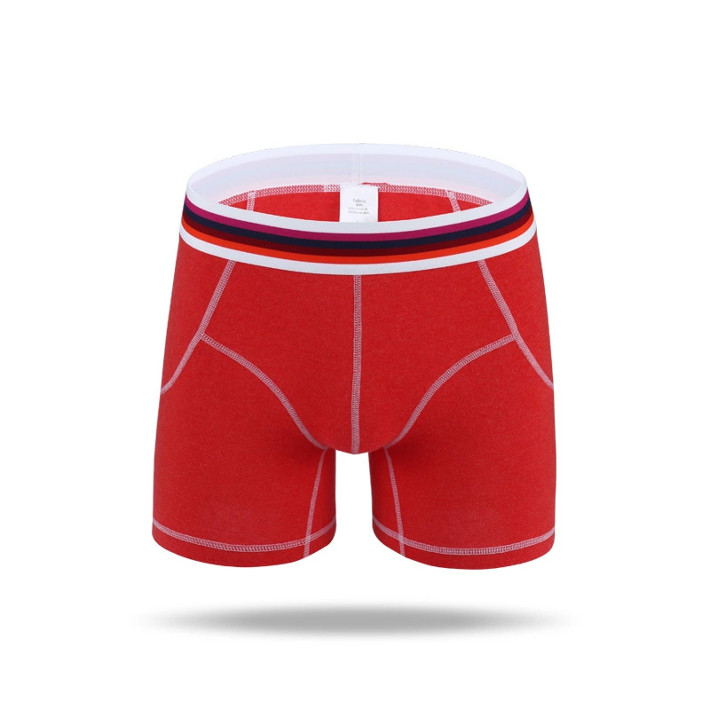 NNK021 Wholesale custom 95 cotton 5 spandex boxer for men underwear men's boxer briefs