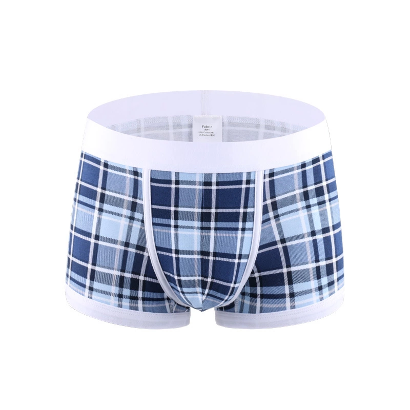 NN019 Luxury quality underwear provides Wholesale Multi Colors Men's Logo Elastic Seamless Underwear dot print Man Boxers Briefs