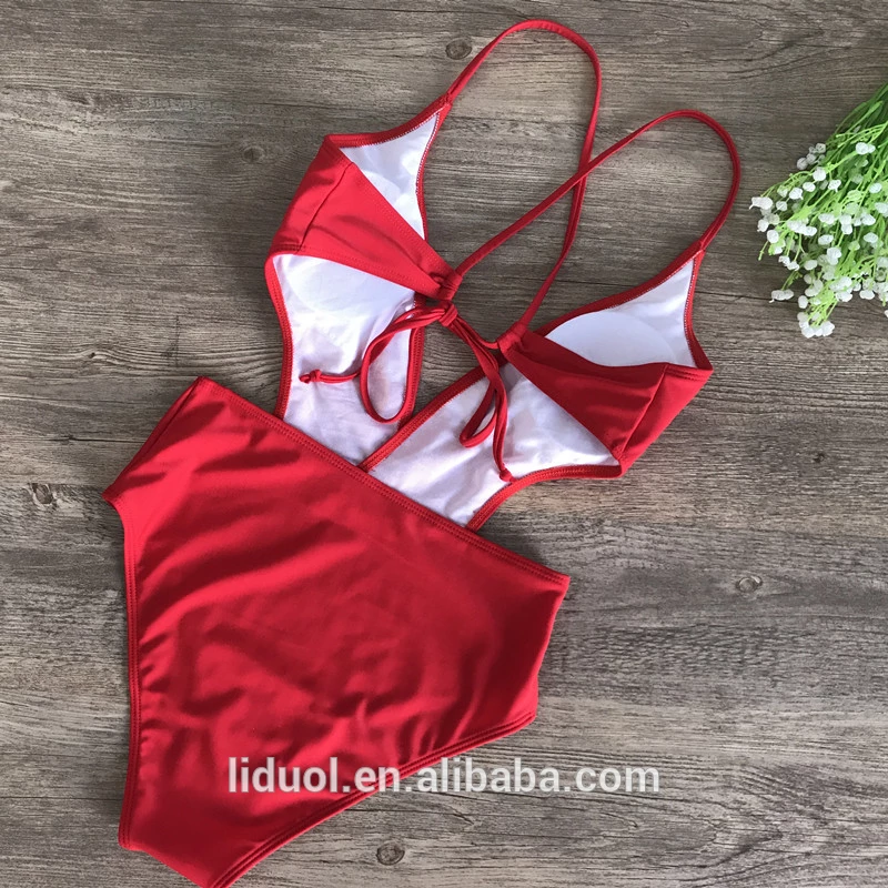 YY011 summer beach ladies fashion swimwear hot sexy girl bikini deep v-neck open back beach women bikini