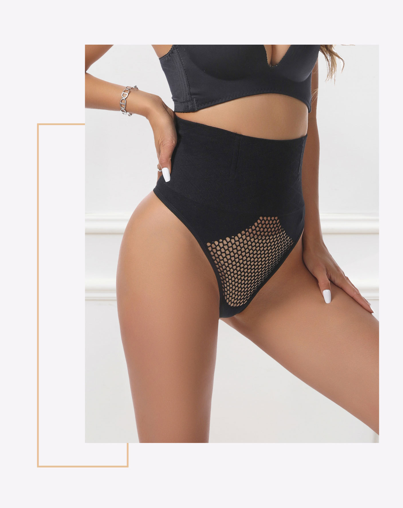 High Quality Shaping Butt Lifter Panties Lift Shaper High Waist Thong G-string Tummy Control Brief Slim Panties