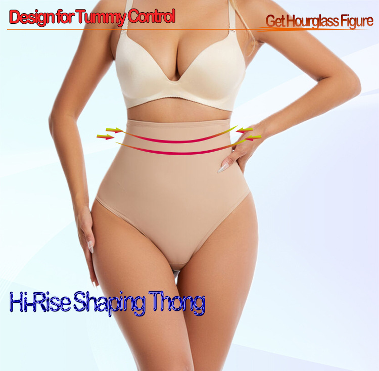 Women Tummy Control Shapewear Panties High Waist Underpants Belly Control Padded Buttock Hips Enhancer Shaper Panty