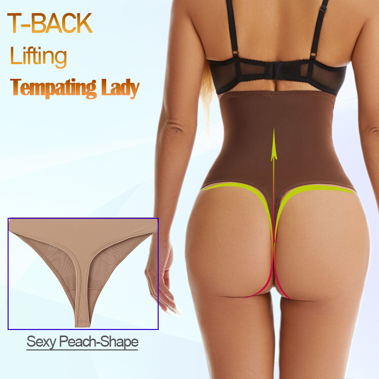 Women Tummy Control Shapewear Panties High Waist Underpants Belly Control Padded Buttock Hips Enhancer Shaper Panty