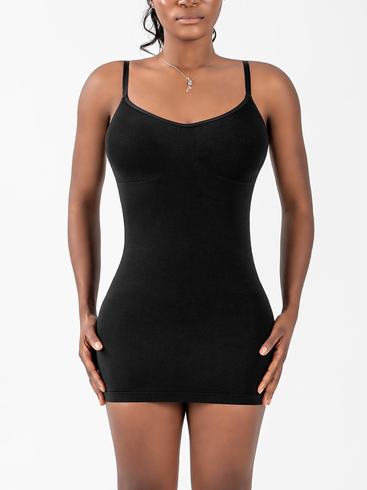 High Quality Full Slip Tummy Control Postpartum Body Shaper Girdle Waist Trainer Slimming Seamless Invisible Control Skirt