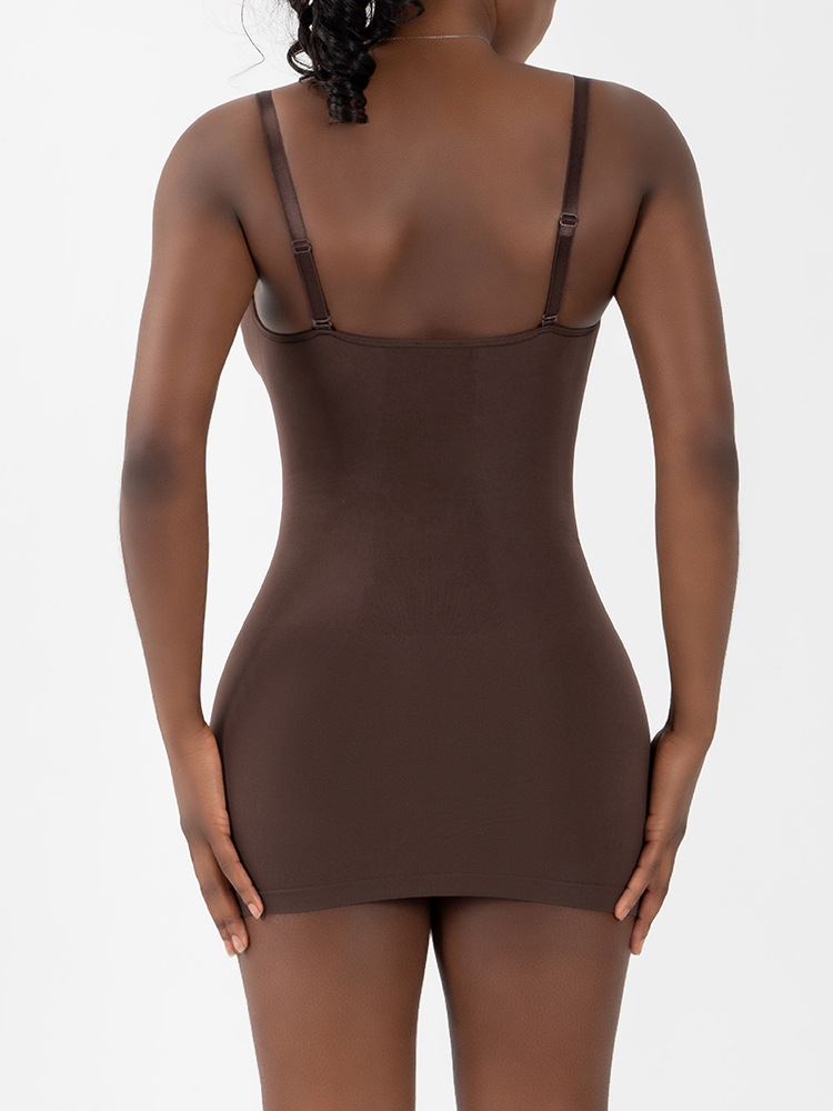 High Quality Full Slip Tummy Control Postpartum Body Shaper Girdle Waist Trainer Slimming Seamless Invisible Control Skirt