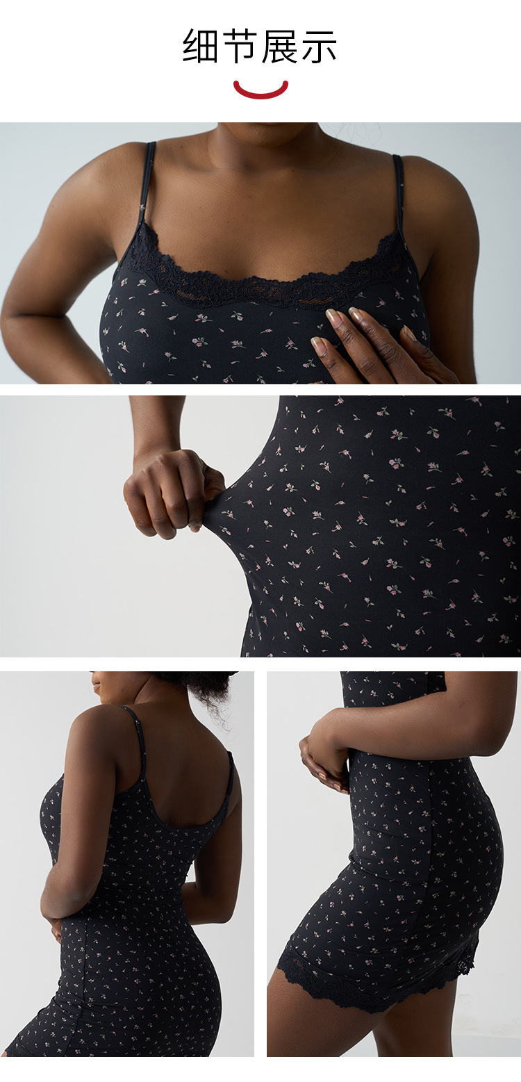 High Quality Lace Body Shaper for Women Under Dress One Piece Full Slip Tummy Control Shapewear Dress
