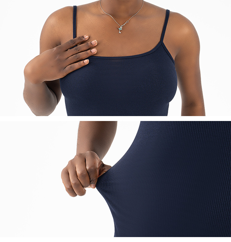 Built in Shapewear Dress Body Shaper Under Dress One Piece Full Slip Tummy Control Knee Length Skirt Dresses Shapewear for Women