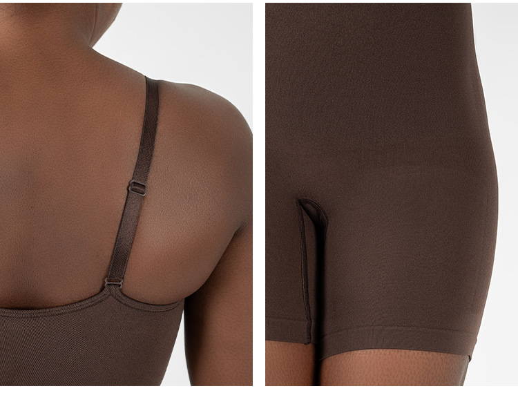 High Quality Slimming Seamless Full Body Shaper Tummy Tucker Fajas Colombianas Crotchless Bodysuit Backless Shapewear for Women