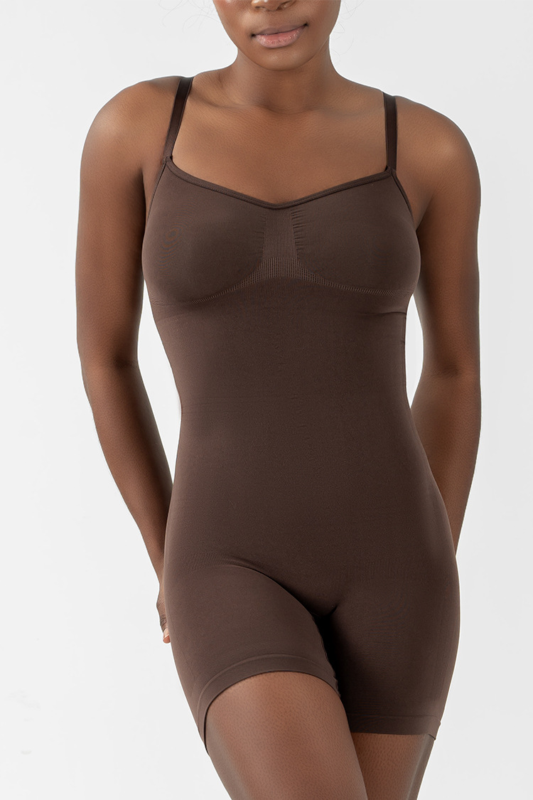 High Quality Slimming Seamless Full Body Shaper Tummy Tucker Fajas Colombianas Crotchless Bodysuit Backless Shapewear for Women