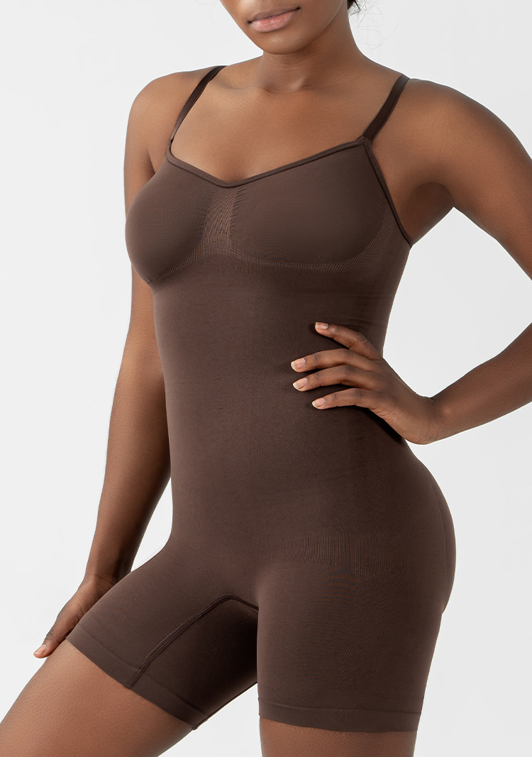 High Quality Slimming Seamless Full Body Shaper Tummy Tucker Fajas Colombianas Crotchless Bodysuit Backless Shapewear for Women