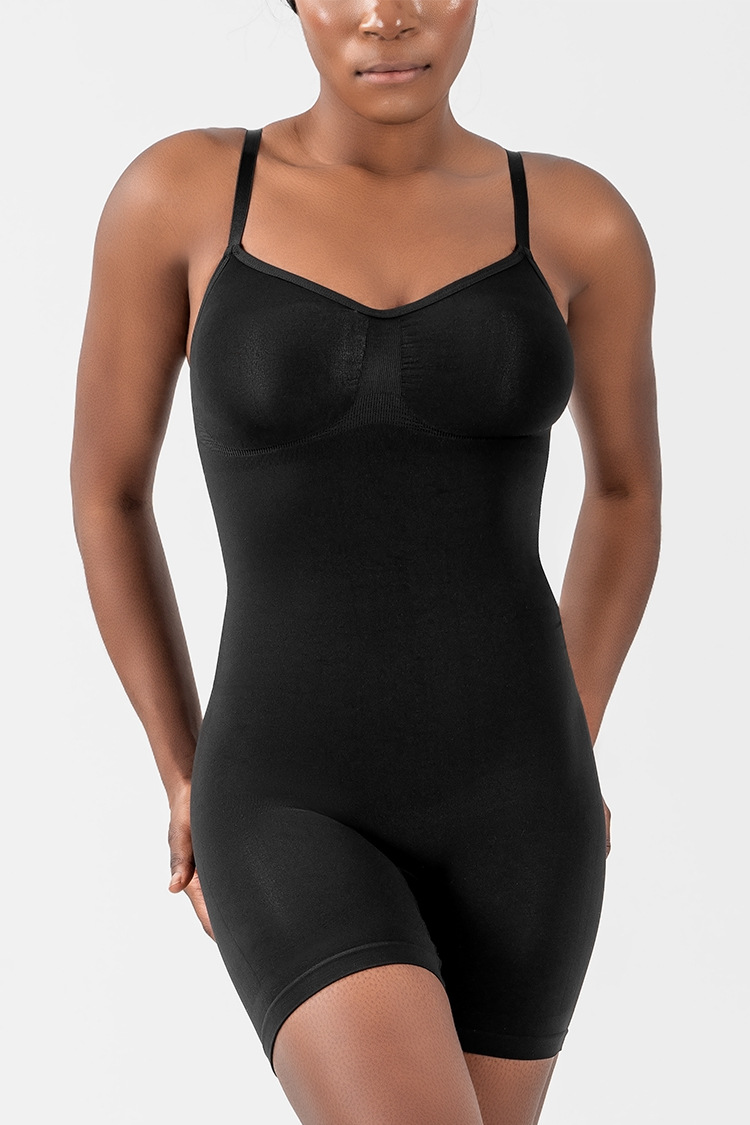 High Quality Slimming Seamless Full Body Shaper Tummy Tucker Fajas Colombianas Crotchless Bodysuit Backless Shapewear for Women
