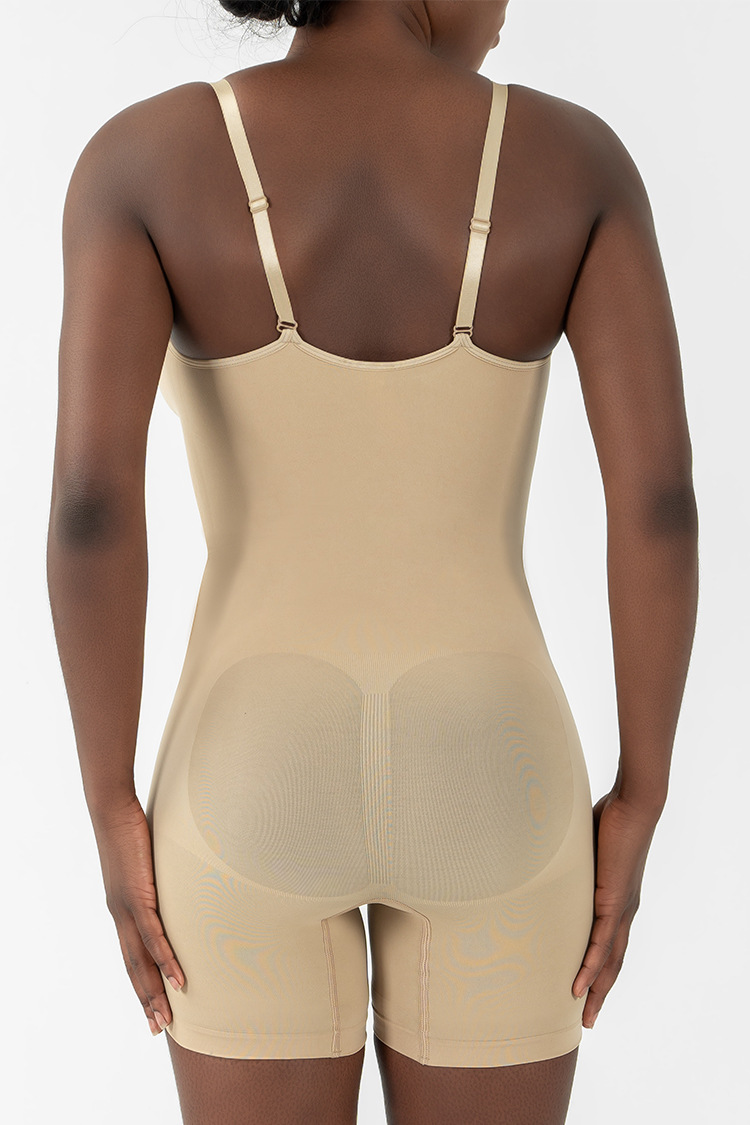 High Quality Slimming Seamless Full Body Shaper Tummy Tucker Fajas Colombianas Crotchless Bodysuit Backless Shapewear for Women