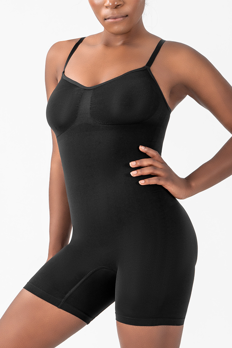 High Quality Slimming Seamless Full Body Shaper Tummy Tucker Fajas Colombianas Crotchless Bodysuit Backless Shapewear for Women