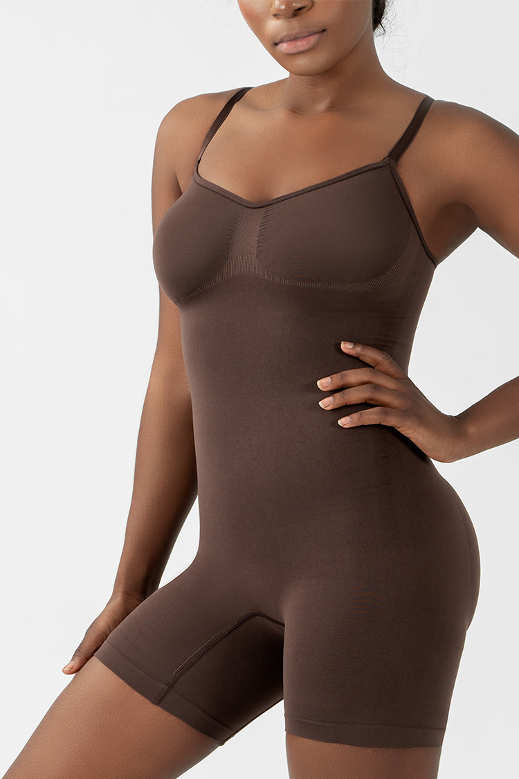 High Quality Slimming Seamless Full Body Shaper Tummy Tucker Fajas Colombianas Crotchless Bodysuit Backless Shapewear for Women