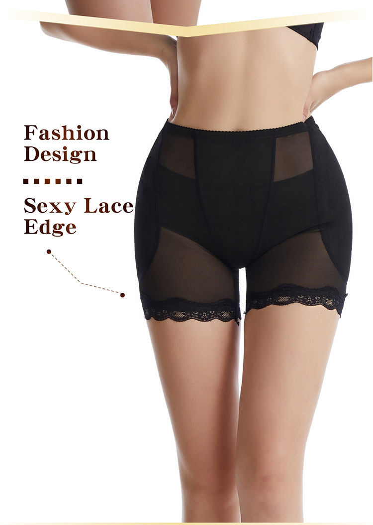 Custom Lace Nude Butt Hip Enhancer Underwear Briefs Shorts Slim Bodysuit Fajas Colombianas Waist Shapewear Women Push up Panties