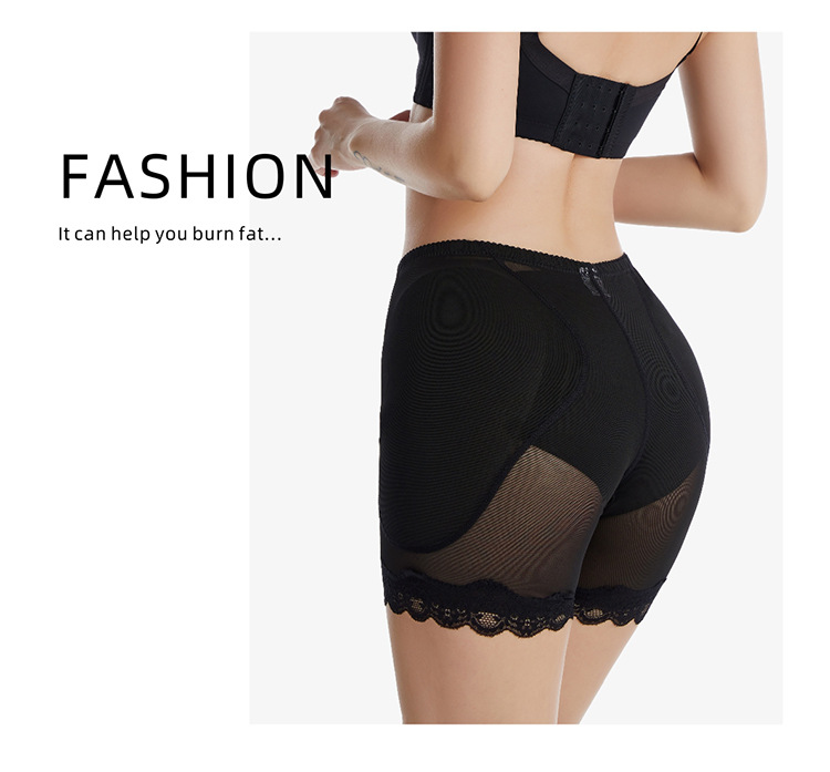 Custom Lace Nude Butt Hip Enhancer Underwear Briefs Shorts Slim Bodysuit Fajas Colombianas Waist Shapewear Women Push up Panties