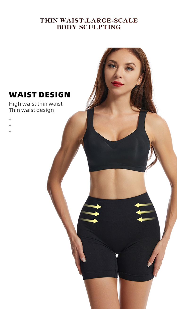 High Quality Women Tummy Control Body Shaper Nylon High Waist Anti Roll Down Butt Lifter Slimming Seamless Shapewear
