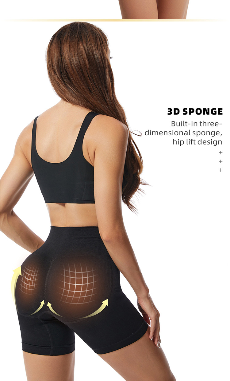 High Quality Women Tummy Control Body Shaper Nylon High Waist Anti Roll Down Butt Lifter Slimming Seamless Shapewear