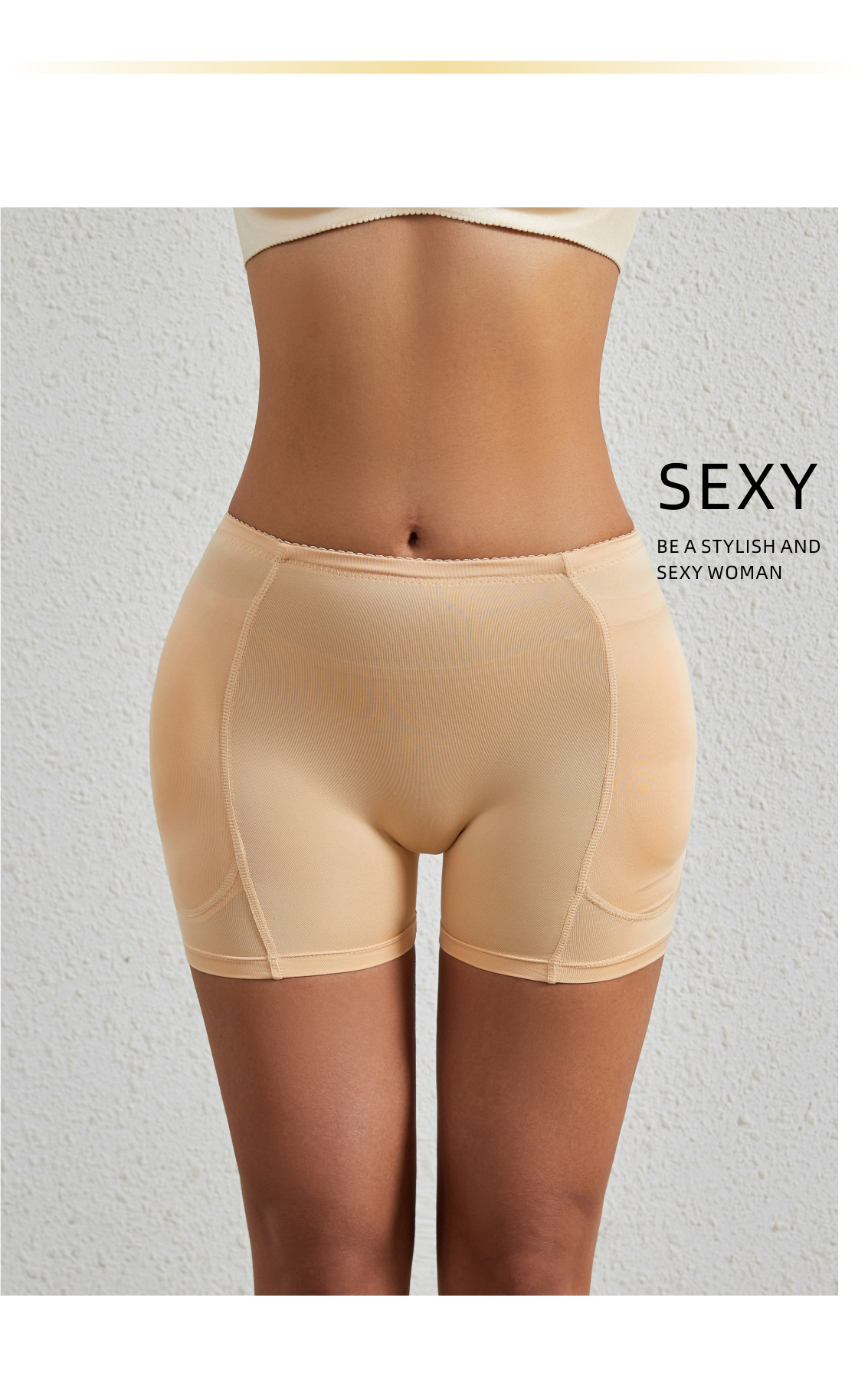 Women Butt Lifter Panties Seamless Panties Hip Padded Shapewear Tummy Control Shaper Panty