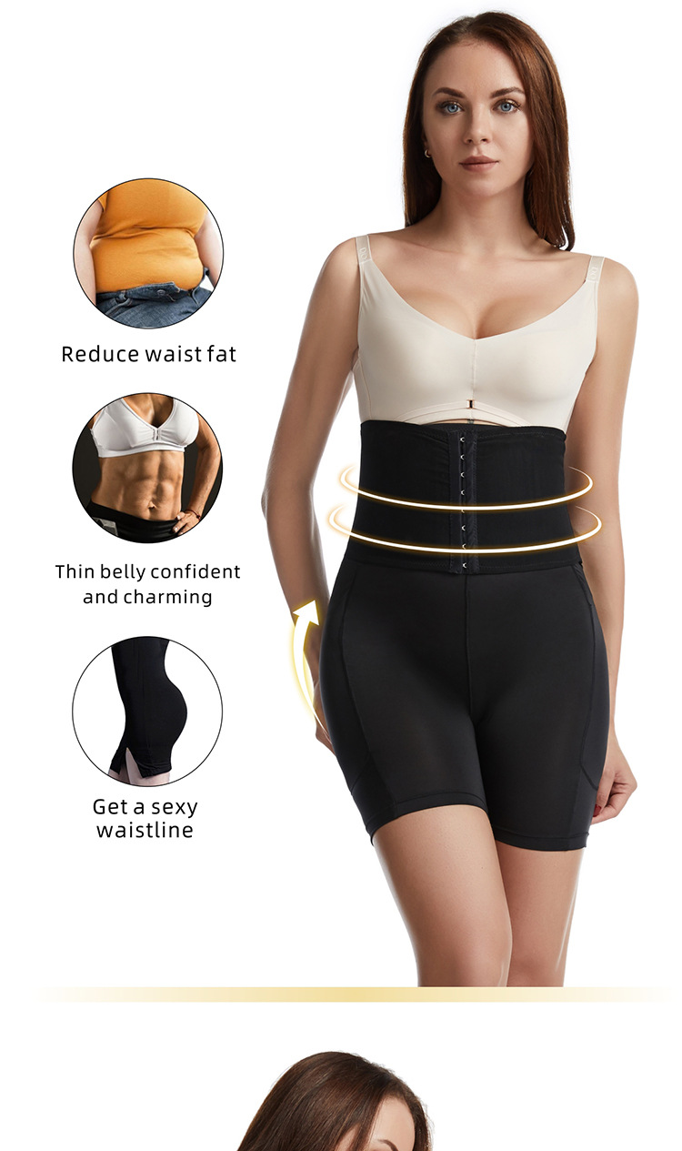 High Waist Trainer Body Shaper Padded Panty Buttock Booty Hip Enhancer Butt Shapers Seamless Lift up Butt Lifter Control Panties